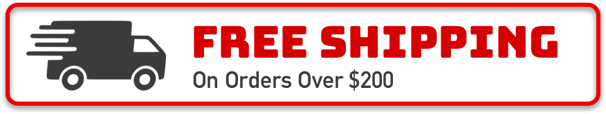 Free Shipping on orders over $200